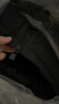保姆鹅  【风墙】儿童羽绒服宝宝中长款护脸加厚外套保暖童装[NG2664] 炭黑 130 实拍图