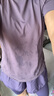 百思绒专业高尔夫网球羽毛球服两件套女夏季短袖瑜伽T恤高腰假两件短裤 实拍图