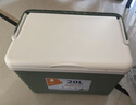 欧宝森绿色20L 车载家用越野保温箱冷藏箱便携户外小冰箱保鲜箱冰块储存 实拍图