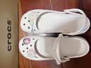 卡骆驰（CROCS）白鹿同款经典芭蕾鞋舒适轻便休闲鞋女鞋|211994 石英粉-6UR 35 (220mm) 实拍图