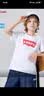 李维斯（Levi's）【纯棉】短袖T恤男女2026夏经典蝙蝠标官方旗舰休闲上衣透气 明亮白 110 /56 【建议身高104-110cm】 实拍图