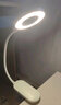 飞利浦（PHILIPS） 可夹式充电护眼夹子台灯 led卧室床头灯 学生儿童学习读写阅读灯 白【3000毫安】+4档调光+线 实拍图