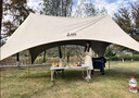 尚烤佳（Suncojia）天幕帐篷户外露营车载便携六角防晒速开懒人天幕遮光遮阳棚28㎡ 实拍图