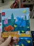 得力300张手工折纸10色学生彩纸剪纸美术绘画软卡纸DIY大中小A4各100张儿童开学文具生日开学礼物 实拍图