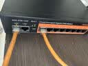 keepLINK KP-9000-208GP千兆10口标准云网管POE供电交换机120W摄像头监控AI智能交换器/台 实拍图