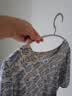京东京造 衣架无痕晾衣架子塑料衣挂干湿两用衣撑家用晒衣服架防滑20个灰 实拍图