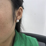 黛米S925银无核馒头圆10-11mm极简系列淡水珍珠耳钉七夕礼物送女友 实拍图