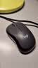 罗技（Logitech）M220 轻音鼠标 无线鼠标 办公鼠标 对称鼠标 带无线微型接收器 灰黑色 实拍图