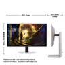三星（SAMSUNG）27英寸 G61SD QD-OLED 2K 240Hz 动态冷却 防眩光 超薄 节能 玄龙骑士 电竞显示器 LS27DG610SBXXF 实拍图