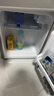 华宝小冰箱迷你小型家用冷藏冷冻两用一级能效出租房宿舍用办公室节能省电双门电冰箱 【店长推荐】58L银色【一级能效】 实拍图
