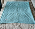 金号纯棉毛巾被 办公室盖毯 加厚全棉毛毯 单人空调被 绿色 200*150cm 实拍图