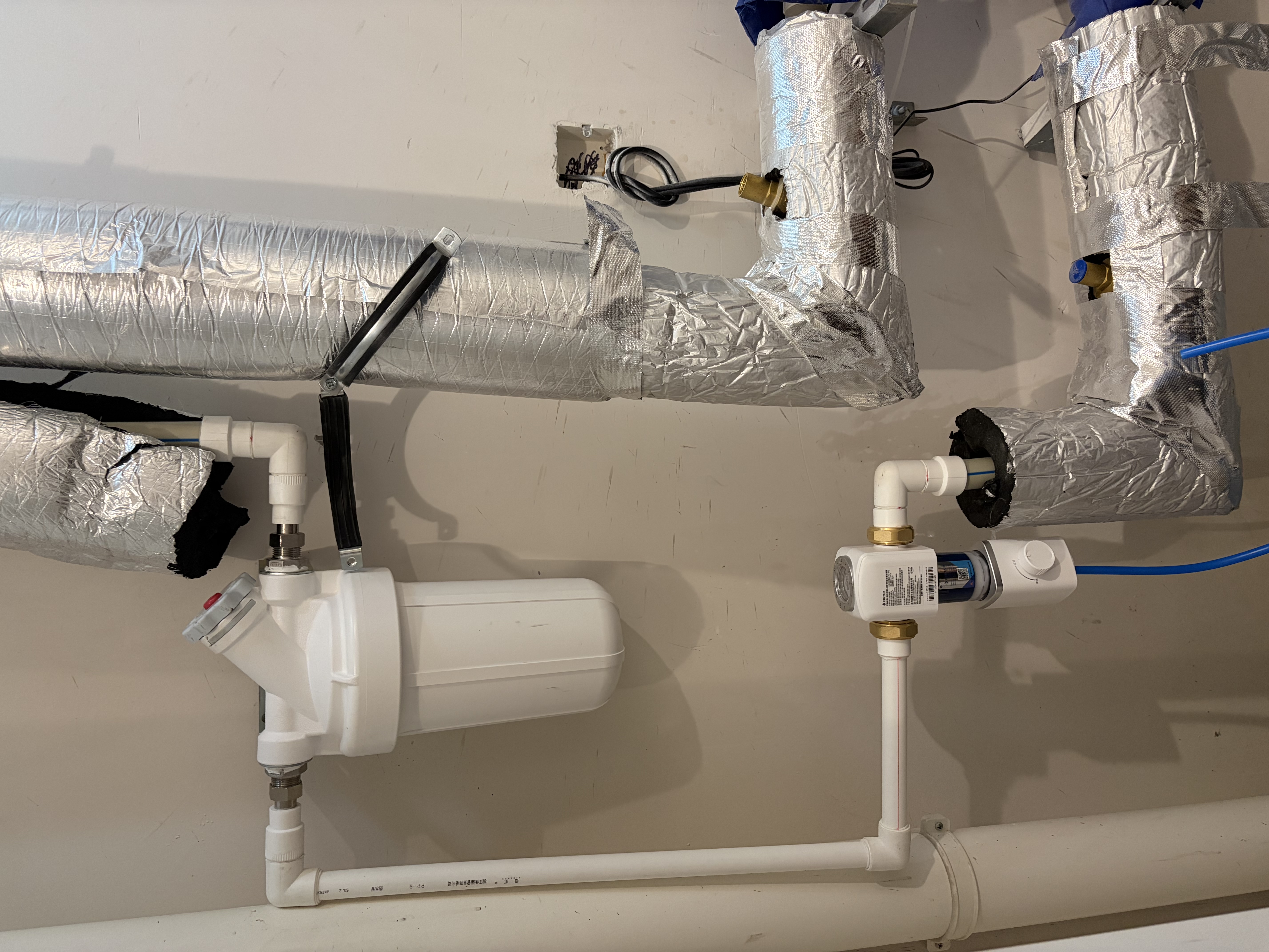 滨特尔（pentair）大白瓶前置过滤器 全屋家用自来水过滤器 前置净水器大蓝瓶 中央净水机大流量大胖瓶高精度 10寸大白瓶+前置L250 实拍图