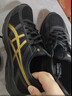 亚瑟士ASICS男子缓震透气跑鞋 GEL-CONTEND 4 黑色/金色 41.5  实拍图