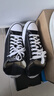 匡威（Converse）All Star夏季经典帆布男女低帮休闲运动鞋黑色101001 101001/黑色 42.5 实拍图