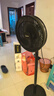 美的（Midea）【超级单品】七叶轻音立式电风扇家用柔风落地扇台式桌面小型风扇大风量节能摇头宿舍电扇 SAF30AB 实拍图