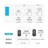 罗技（Logitech）优选系列M650无线蓝牙鼠标 办公蓝牙静音鼠标Mac苹果ipad鼠标人体工学双模鼠标大小手可选男女通用 M650中小手 粉M（M750入门款） 实拍图