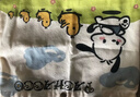 新款手提包帆布手提袋百搭上班帆布包小熊外出便携学生上班便当包 三只小熊 实拍图