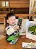 狂野骑士儿童恐龙玩具车男孩3-6岁飞机轨道车12车小汽车生日礼物绿 实拍图