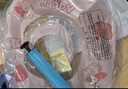 爱贝迪拉婴儿游泳圈0-3到6个月以上宝宝专用新生儿幼儿小月龄脖圈洗澡家用 实拍图