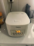 美的（Midea）低糖电饭煲电饭锅0涂层3升2-3人无涂层316L不锈钢内胆一键柴火饭家用多功能MB-3E91LS 实拍图