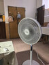 美的（Midea）【飓风节能】七叶柔风立式电风扇/家用轻音落地扇/台式小型风扇/大风力遥控定时摇头风扇 SAH35BSJ 实拍图