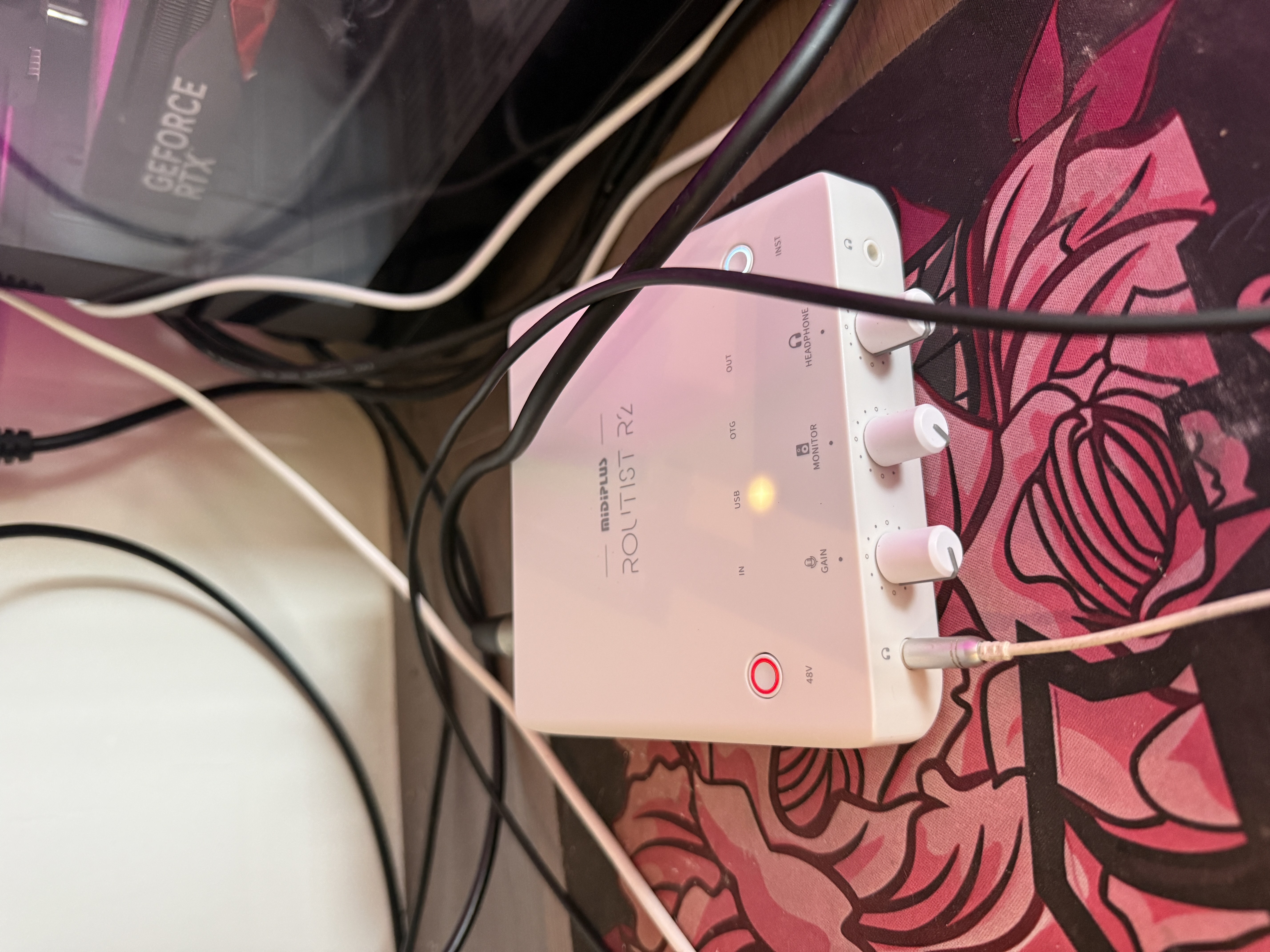 MIDIPLUS外置声卡R2 OTG GEN II手机电脑唱歌主播直播迷笛录音独立设备 实拍图