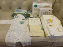 全棉时代儿童浴巾纯棉透气纱布浴巾新生婴儿宝宝洗澡大毛巾小鸭子95*95cm 实拍图