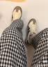 Onitsuka Tiger鬼塚虎懒人鞋新款一脚蹬休闲鞋德训鞋 TOKUTEN SLIP-ON 咖啡色 38 实拍图