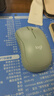 罗技（Logitech）M221 轻音鼠标 无线鼠标 办公鼠标 对称鼠标 带无线微型接收器 薄荷绿 实拍图