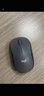 罗技（Logitech）M220 轻音鼠标 无线鼠标 办公鼠标 对称鼠标 带无线微型接收器 灰黑色 实拍图
