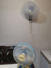 艾美特（AIRMATE）电风扇商用壁扇壁挂式风扇家用安静轻音摇头转页扇餐厅宿舍循环扇食堂遥控墙壁风扇 X12 实拍图