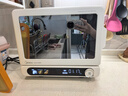 美的（Midea）小滋味2.0微烤炸一体机 彩膜触控变频平板顶部烤管热风微波炉电烤箱空气炸一体2026新款F15 实拍图