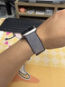 苹果 Apple Watch Series 11/10/9/8/7代原装运动硅胶/耐克表带通用版 全新 44-46mm 大紫竹色Nike回环表带 正品保障 实拍图