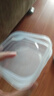 【京东快递】保鲜盒食品级材质猫粮密封防潮微波炉便当盒 350ML正方形收纳盒【1个装】 实拍图