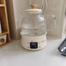 小熊（Bear）全玻璃壶0.8L养生壶恒温壶 办公室小型迷你煮茶花茶壶 0胶水0金属  24h保温母婴煮水壶 YSH-M08B3 实拍图