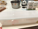 安买食品级塑料保鲜盒意大利面挂面苗条长条收纳盒1.45L S1961 实拍图