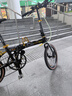 大行（DAHON）K3plus折叠自行车超轻铝合金16英寸9速城市碟刹通勤车KAA693 消光黑【349轮组】 实拍图