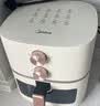 美的（Midea）家用空气炸锅蒸烤一体 免翻面多功能烘焙实用大容量5.3L电炸锅 小家电可视窗口 金属内腔KZE5383 实拍图