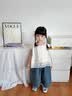 G.duck小黄鸭女童夏装套装2026新款儿童服装中小童女孩衣服娃娃衫两件套 图片色 110 cm 实拍图