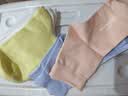 全棉时代女士袜子【5A抗菌5双普惠装】纯棉不掉跟防臭夏季中筒 实拍图