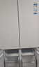 海尔（Haier）山茶花501升双系统双循环十字四开门超薄零嵌入式底部散热移动独立制冰风冷无霜一级能效电冰箱 501L双系统+超薄零嵌+双抗菌净化+移动制冰舱 实拍图