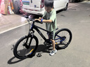 喜德盛（xds）儿童自行车小王子变速车7速青少年学生通勤运动骑行单车蓝银色 实拍图