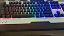 前行者GX 87/104键真机械手感游戏键盘鼠标套装有线静音薄膜键鼠台式电脑网吧笔记本办公背光USB外接外设 金属黑-彩虹光键盘 实拍图