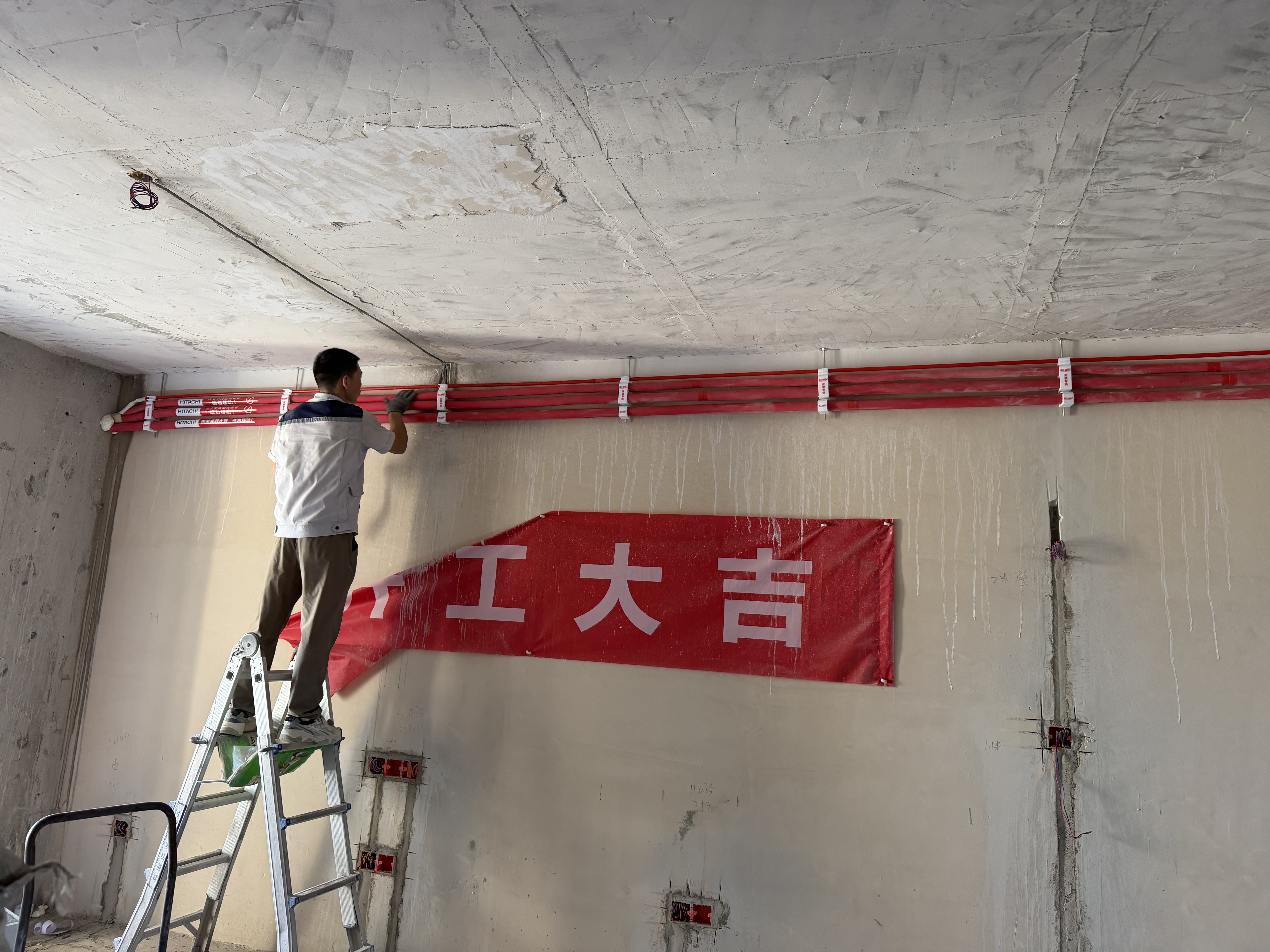 日立中央空调4匹U享Pro 风管机一拖一 家用嵌入式一价全包一级能效外机双排纯铜管RPIZ-90H1DQ1/P 实拍图