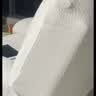 帕布（pabu）加厚仿麻雪尼尔沙发套罩适用芝华仕电动功能头等舱防猫抓通用盖布 仿麻雪尼尔-奶咖色 三人位（2扶手+3坐垫+3靠背） 实拍图
