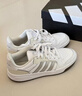 adidas ENTRAP美式校园风运动鞋少年感复古篮球风板鞋阿迪达斯 米白色/灰色   37 实拍图