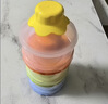 贝亲（Pigeon）奶粉盒 便携奶粉辅食储存盒 独立可拆三层奶粉盒 CA07 实拍图