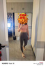 VICTORIATOURIST瑜伽服女运动套装夏季防晒跑步普拉提健身服美背含胸垫两件套 实拍图