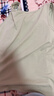 猫人【防螨抗菌纯棉】女士睡衣女带胸垫时尚套头背心家居服绿色 实拍图