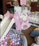 babyhappiness宝宝围栏防护栏婴儿室内家用游戏围栏儿童地上栅栏安全爬行垫乐园 【公主粉】180_205（中型C） 实拍图